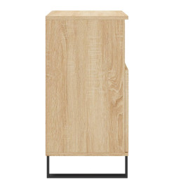 Buffets 2 pcs chêne sonoma bois d'ingénierie
