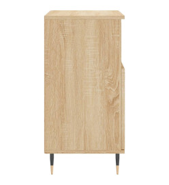 Buffets 2 pcs chêne sonoma bois d'ingénierie