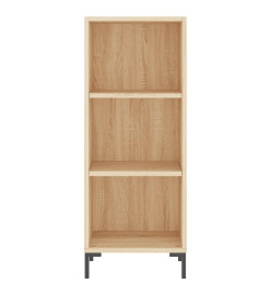 Buffet haut Chêne sonoma 34,5x32,5x180 cm Bois d'ingénierie