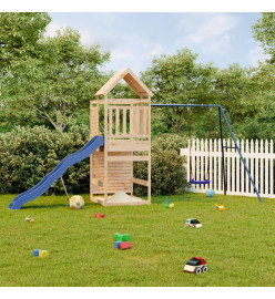 Aire de jeux d'extérieur bois de pin massif