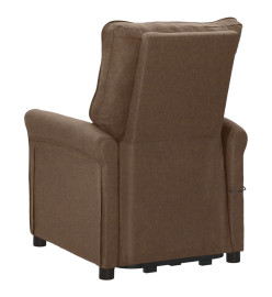 Fauteuil Marron Tissu