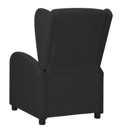 Fauteuil électrique de massage à oreilles Noir Similicuir