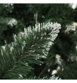 Arbre de Noël artificiel pré-éclairé et boules 150 cm