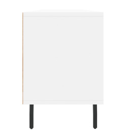 Meuble TV blanc 150x30x44,5 cm bois d'ingénierie