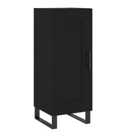 Buffet Noir 34,5x34x90 cm Bois d'ingénierie