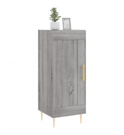 Buffet Sonoma gris 34,5x34x90 cm Bois d'ingénierie