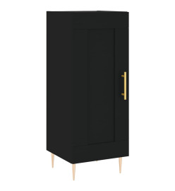 Buffet Noir 34,5x34x90 cm Bois d'ingénierie