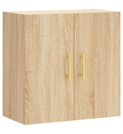 Armoire murale chêne sonoma 60x31x60 cm bois d'ingénierie