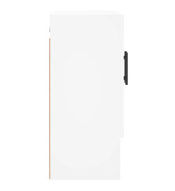 Armoire murale blanc 60x31x70 cm bois d'ingénierie