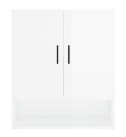 Armoire murale Blanc brillant 60x31x70 cm Bois d'ingénierie