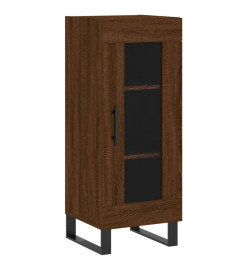 Buffet Chêne marron 34,5x34x90 cm Bois d'ingénierie