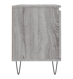 Meuble TV sonoma gris 104x35x50 cm bois d'ingénierie