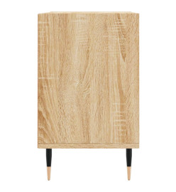 Meuble TV chêne sonoma 69,5 x 30 x 50 cm bois d'ingénierie