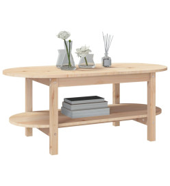 Table basse 110x55x45 cm Bois massif de pin