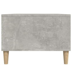 Table basse Gris béton 90x50x36,5 cm Bois d'ingénierie