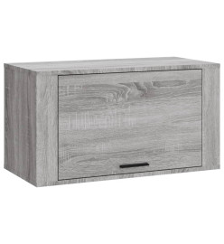 Armoire à chaussures murale Sonoma gris 70x35x38 cm Bois de Pin