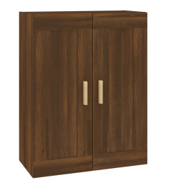 Armoire murale Chêne marron 69,5x32,5x90 cm Bois d'ingénierie