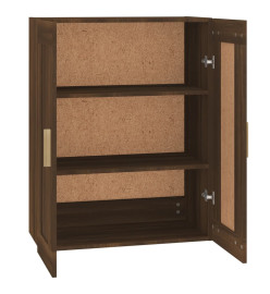 Armoire murale Chêne marron 69,5x32,5x90 cm Bois d'ingénierie