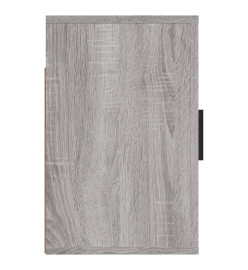 Table de chevet murale Sonoma gris 50x30x47 cm