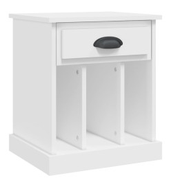 Tables de chevet 2 pcs blanc 43x36x50 cm