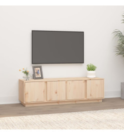 Meuble TV 140x40x40 cm Bois de pin massif