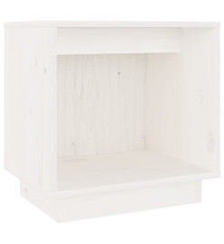 Tables de chevet 2 pcs Blanc 40x30x40 cm Bois de pin solide