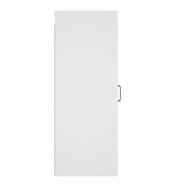 Armoire murale suspendue Blanc 34,5x34x90 cm Bois d'ingénierie