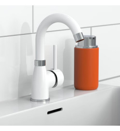 EISL Mitigeur de lavabo FUTURA blanc-chrome