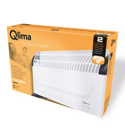 Qlima Convecteur électrique ECH 4020 2000 W blanc