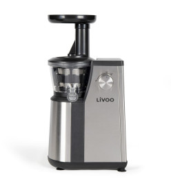 Livoo Extracteur de jus vertical lent 1 L 400 W Gris