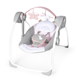 Ingenuity Balançoire bébé portable Comfort 2 Go Flora the Unicorn