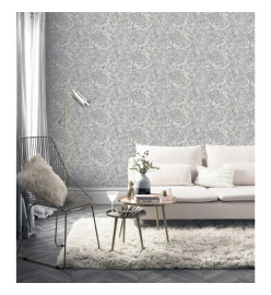 DUTCH WALLCOVERINGS Papier peint Liquid Marble Gris