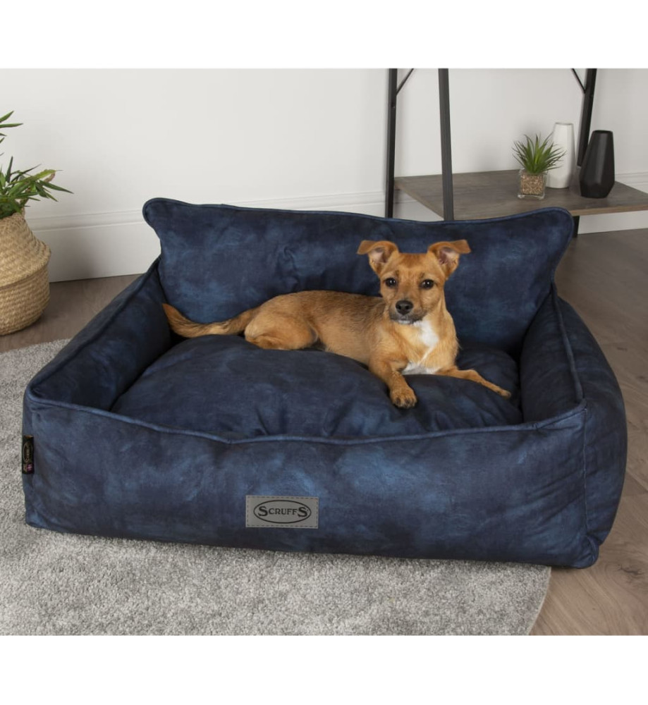 Scruffs & Tramps Lit pour chien Kensington M 60x50 cm Bleu marine