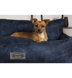 Scruffs & Tramps Lit pour chien Kensington M 60x50 cm Bleu marine