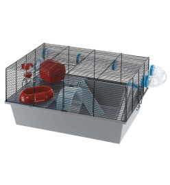 Ferplast Cage pour hamsters Milos Large 58x38x30,5 cm Gris