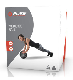 Pure2Improve Ballon médicinal 6 kg Gris