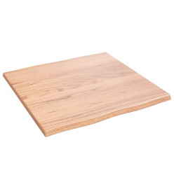 Dessus de table bois chêne massif traité bordure assortie