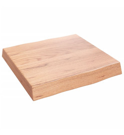 Dessus de table bois chêne massif traité bordure assortie