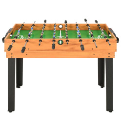 Table de jeu multiple 15 en 1 121x61x82 cm Érable