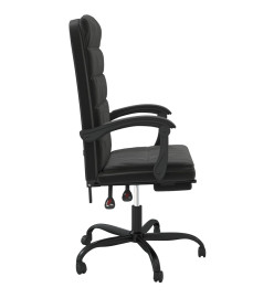 Fauteuil inclinable de bureau Noir Velours