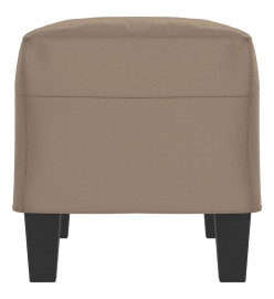 Banc Taupe 70x35x41 cm Tissu microfibre