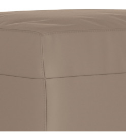 Banc Taupe 70x35x41 cm Tissu microfibre