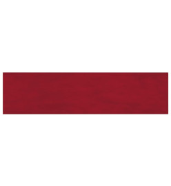 Panneaux muraux 12 pcs Rouge bordeaux 60x15 cm Velours 1,08 m²