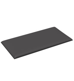 Panneaux muraux 12 pcs Gris 30x15 cm Similicuir 0,54 m²