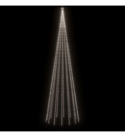 Sapin de Noël avec piquet 1134 LED Blanc froid 800 cm