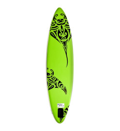 Ensemble de planche SUP gonflable 320x76x15 cm Vert