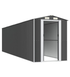 Abri de jardin Anthracite 192x772x223 cm Acier galvanisé