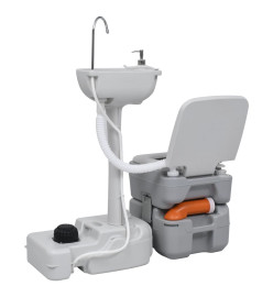 Ensemble de toilette support de lavage des mains réservoir eau