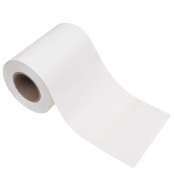 Écrans d'intimité de jardin 4 pcs PVC 35x0,19 m Blanc