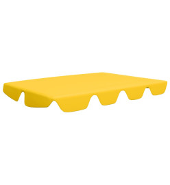 Toit de rechange balançoire Jaune 188/168x110/145 cm 270 g/m²